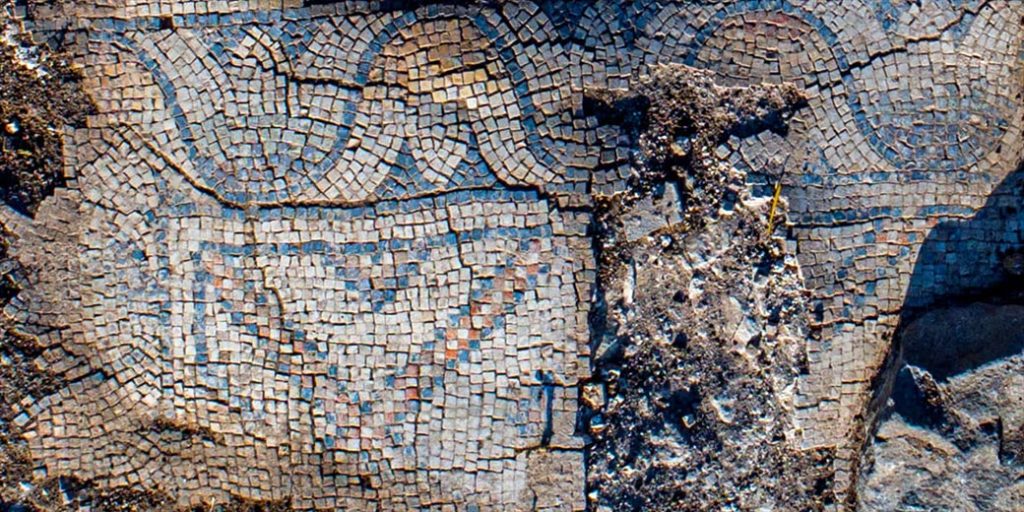 Mosaic church Kafr Kama Alex Wiegmann Israel Antiquities Authority 1